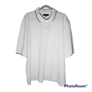 Wedge Men's White Golf Polo Size XXL
